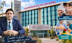 Kahramanmaraş’ta çocuk ve ergenler için iki yeni poliklinik açıldı