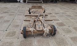 Kahramanmaraş Sokaklarının Eski Neşesi Tahta Arabalar