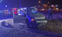 Otobüs ile çarpışan hafif ticari araçtaki karı-koca öldü; 3 yaralı