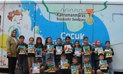 Kahramanmaraş’ta mobil kütüphane köy köy geziyor