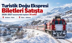 Turistik Doğu Ekspresi Biletleri Bugün Satışa Çıkıyor