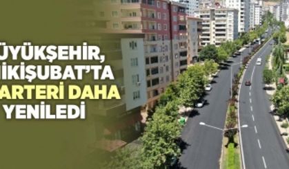 Büyükşehir, Onikişubat’ta Bir Arteri Daha Yeniledi
