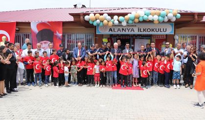 Pazarcık'ta Alanya İlkokulu Açıldı