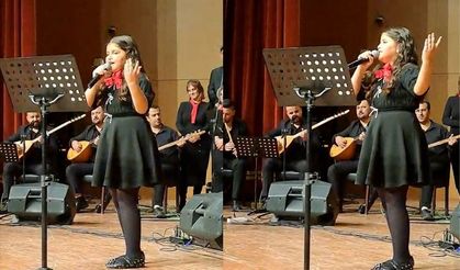 9 yaşındaki Sare Nur Bülbül’den unutulmaz performans