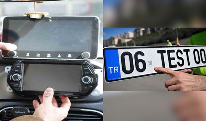 İçişleri Bakanlığı'ndan APP plaka ve araç multimedya ekranları için yeni açıklama