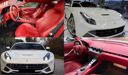Kahramanmaraş’ta en pahalı araba, 36,5 milyon TL’ye Ferrari