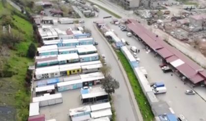 Kahramanmaraş’ta konteyner çarşılara kaldırma tebliği