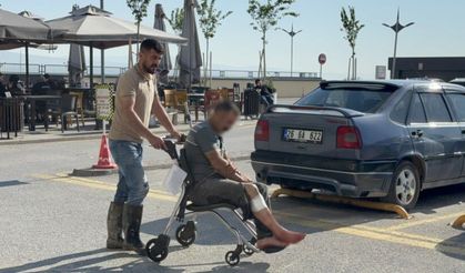 Acemi kasaplar hastaneye koştu!