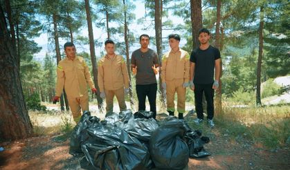 Kahramanmaraş’taki ormanlık alanlar işte böyle temizlendi