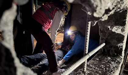 Kahramanmaraş'ta 46 gönüllü kadın afetlere karşı arama kurtarma eğitimi aldı