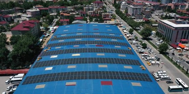 Elbistan Belediyesi’nin GES’i 900 bin kilovat saat elektrik üretti