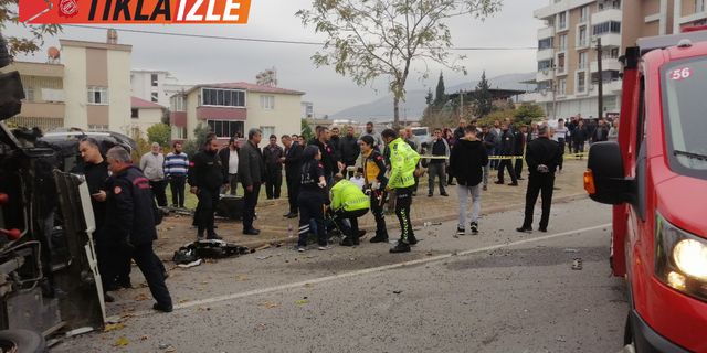 Kahramanmaraş'ta Korkunç kaza