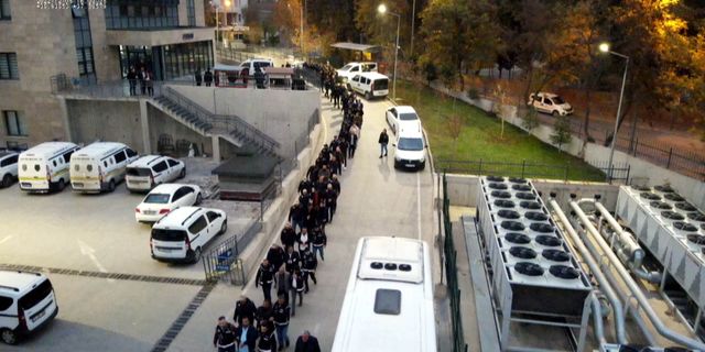 Kahramanmaraş'ta suç örgütü operasyonunda 19 tutuklama