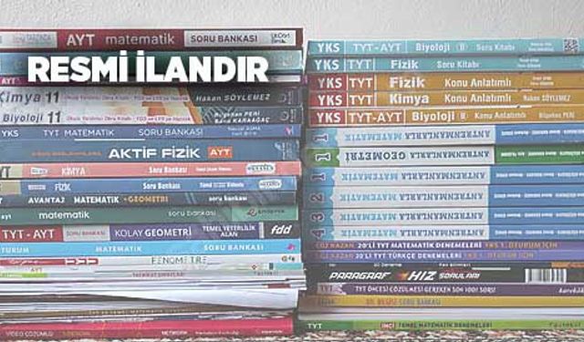 ÜNİVERSİTE HAZIRLIK DERS KİTAPLARI VE DENEME SETİ SATIN ALINACAKTIR