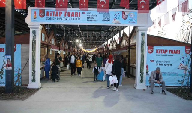 Kahramanmaraş EXPO 2023 Kitap Fuarı 475 bin okuru ağırladı