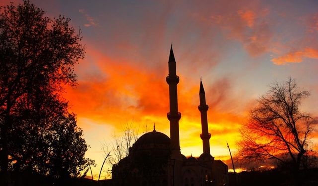 Kahramanmaraş'ta gün batımı görsel şölen oluşturdu