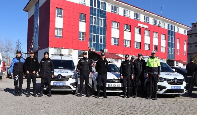 Emniyete tahsis edilen yeni araçlar için kurban kesildi