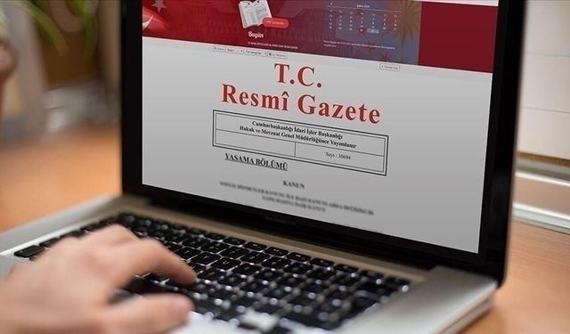 Milletlerarası anlaşma Resmi Gazete'de yayımlandı