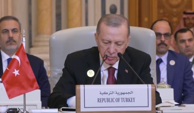 Cumhurbaşkanı Erdoğan, Riyad'daki İslam Zirvesi'nde konuştu