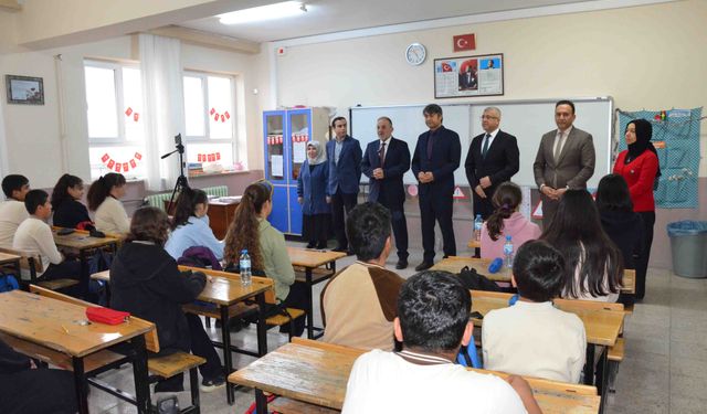 Afşin'de lise ve üniversite sınavlara hazırlanan öğrencilere destek