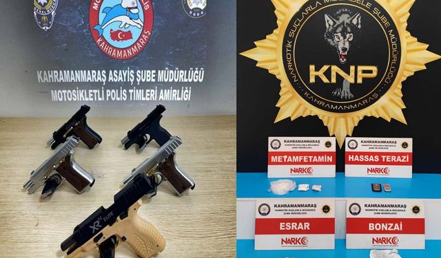 Kahramanmaraş Polisi Suça Geçit Vermiyor