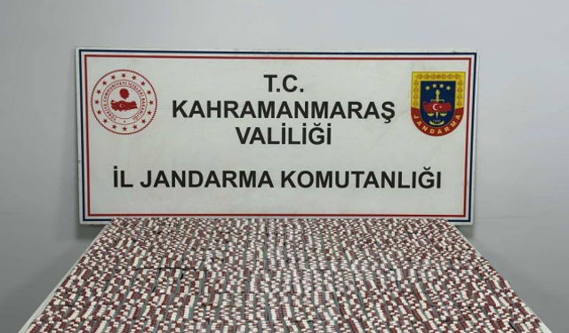 Kahramanmaraş’a uyuşturucu getirirken jandarma tarafından enselendi