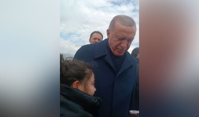 12 yaşındaki İkra’nın Cumhurbaşkanı Erdoğan’ı görme hayali Kahramanmaraş'ta gerçekleşti