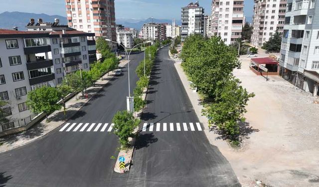 Onikişubat’ta Başkonuş Caddesi'nin ulaşım standardı artırılıyor