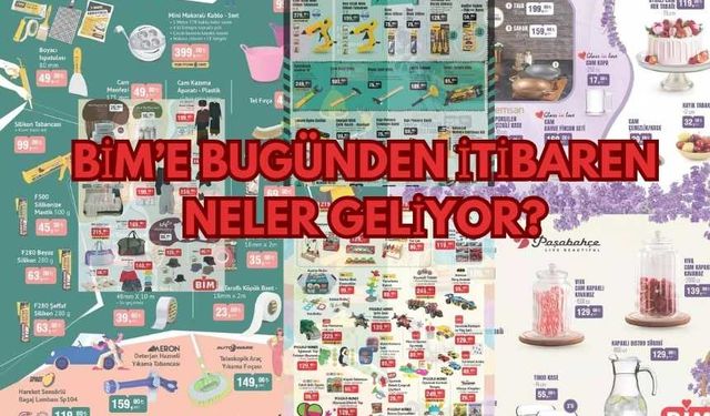 Bugün BİM’e neler geliyor? BİM Aktüel 26 Temmuz Cuma