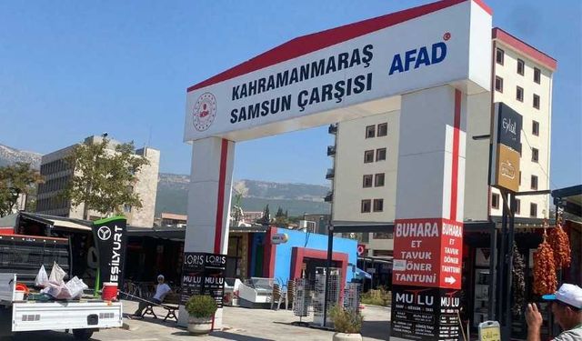 Samsun Çarşısı’nın olduğu alanda inşa çalışmaları başlıyor