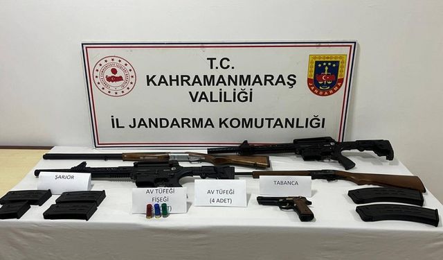 Kahramanmaraş’ta Jandarma ekipleri suçlulara göz açtırmıyor