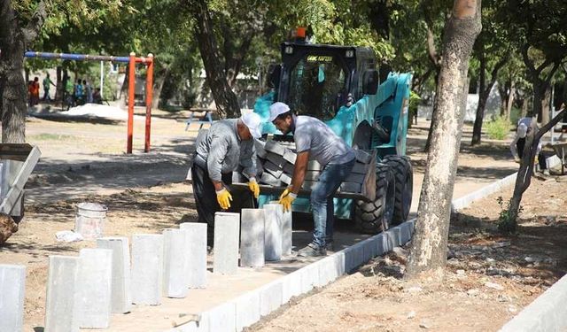 Dulkadiroğlu Parkı'nda Yenileme Çalışmaları Başladı