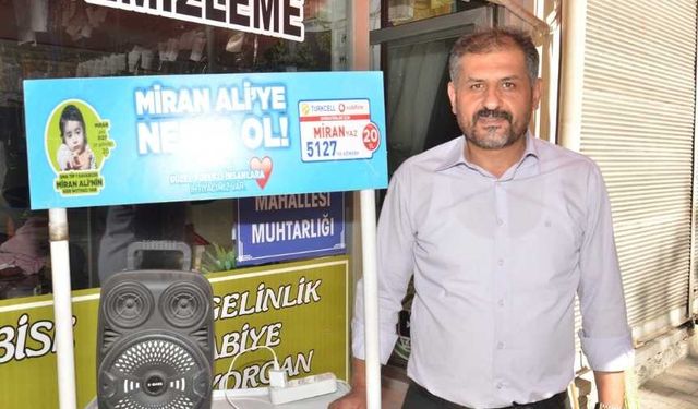 Kahramanmaraş'ta SMA hastası için hazırlanan yardım kutusu çalındı