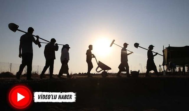 Kahramanmaraş Domuztepe Höyüğü'nde iskeletler bulundu