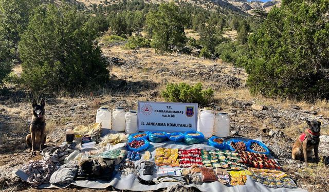 Ekinözü'nde terör örgütüne ait iki depo bulundu