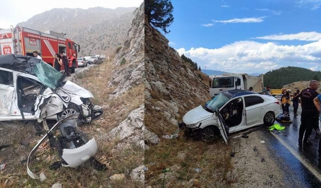 Kahramanmaraş'ta trafik kazası: İki sözleşmeli er hayatını kaybetti