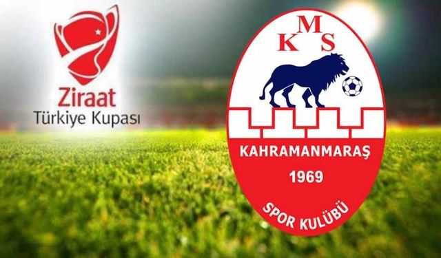 Kahramanmaraşspor’un kupada rakibi belli oldu