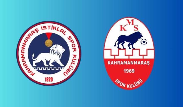 Kahramanmaraşspor ve Kahramanmaraş İstiklalspor'un rakipleri belli oldu