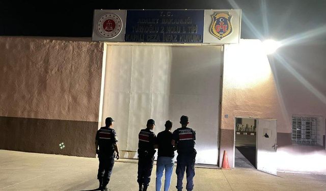 Kahramanmaraş'ta hapis cezası bulunan kişi jandarmadan kaçamadı