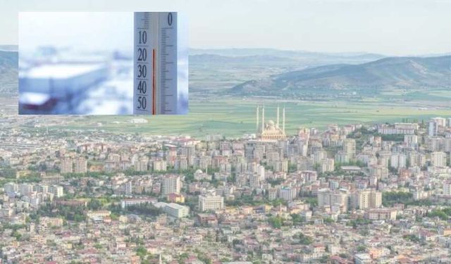 Kahramanmaraş'ta serin havalar baş göstermeye başladı