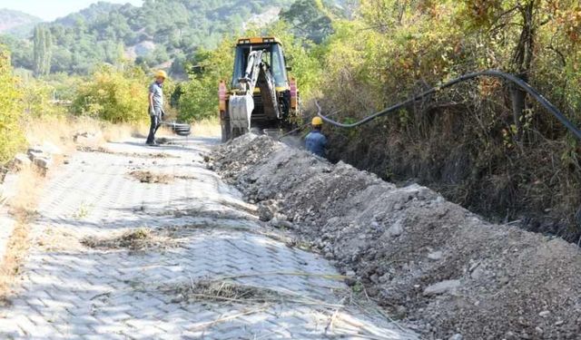 Peynirdere’nin İçmesuyu Sorunu Çözüme Kavuşuyor