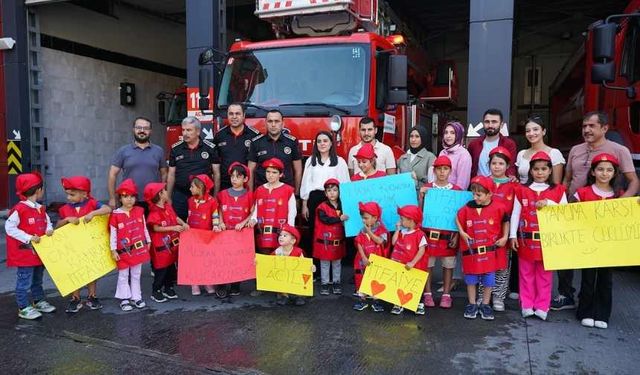 Büyükşehir İtfaiyesi, “Özel İtfaiyecilere” Kapılarını Açtı