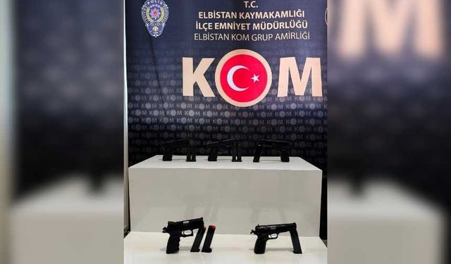 Kahramanmaraş’ta silah kaçakçılığına darbe