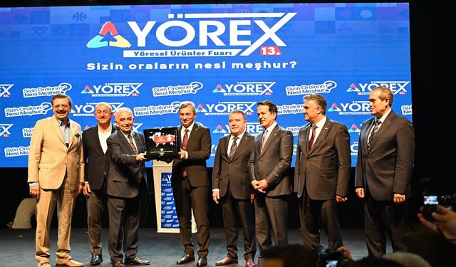 YÖREX Fuarı’nda Kahramanmaraş Ticaret Borsası’na ödül