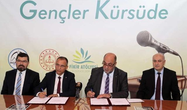 “Gençler Kürsüde” Projesi Protokolü İmzalandı