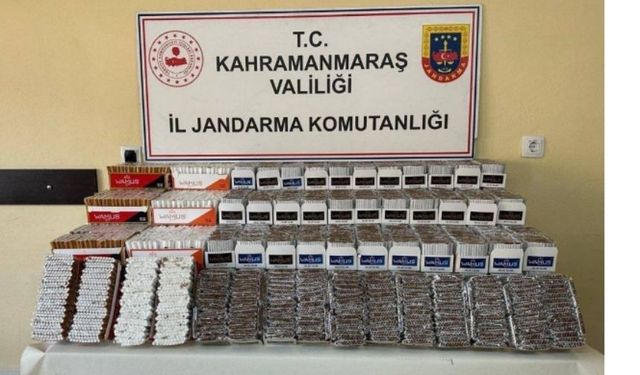 Kahramanmaraş’ta Jandarmadan kaçakçılığa büyük darbe