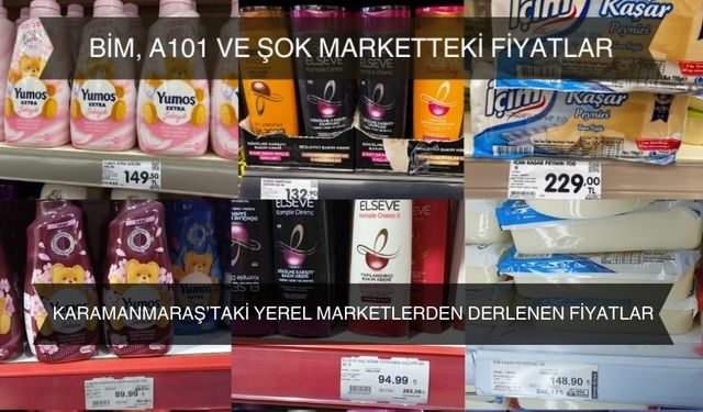 Kahramanmaraş'ta A101, BİM ve ŞOK'ta fiyatlar kontrolden çıktı, denetim yok!