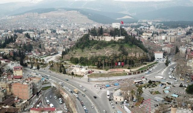 Kahramanmaraş'a kış geldi, gözler o mekana çevrildi