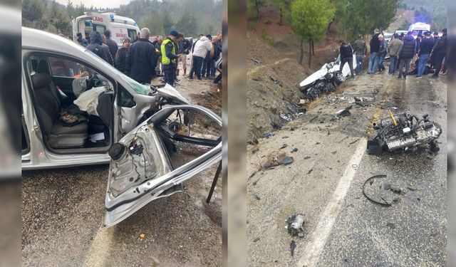 Kahramanmaraş’ta kaygan yol kaza getirdi, 8 yaralı