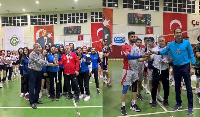 KSÜ voleybol takımından büyük başarı